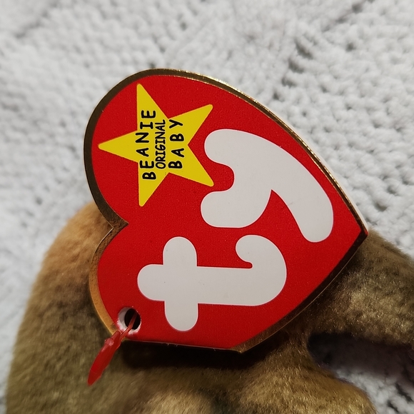 🕸Vintage Ty Beanie Baby Original Claude Tie Dye Crab 1996 P.E. Pellets - Picture 7 of 10